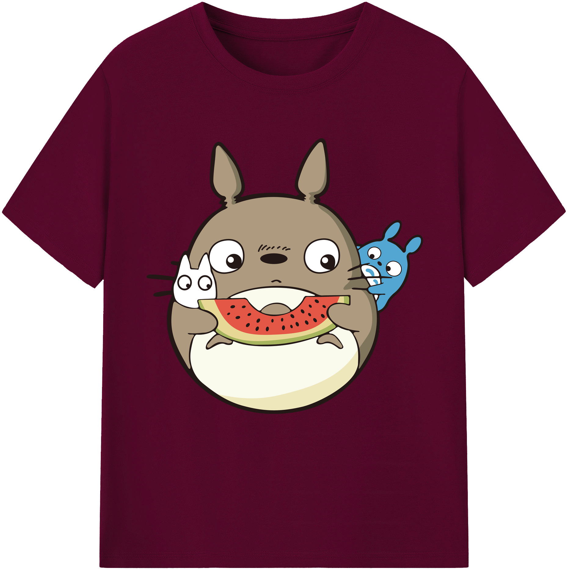 （画像用） となりのトトロ 草壁メイ 草壁サツキ My Neighbor Totoro Satsuki Kusakabe Mei Kusakabe レディースカジュアルプリントTシャツ（綿100％）